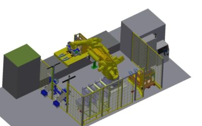 Automatisierung einer Pulverbeschichtungsanlage